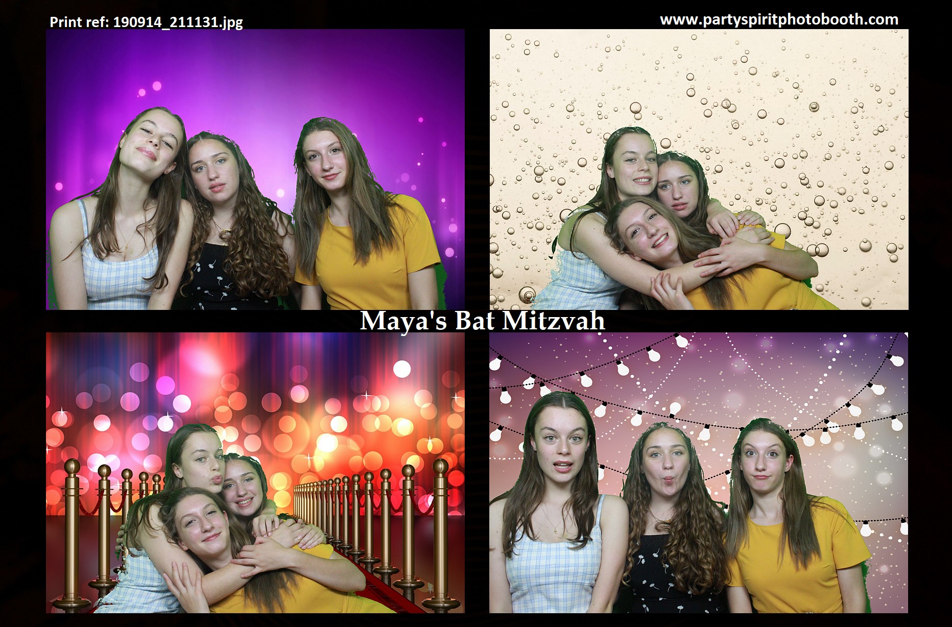 Maya's Bat Mitzvah | View more photos from the event at gallery.partyspiritphotobooth.com/u/PartySpiritPhotoBooth/Mayas-Bat-Mitzvah
